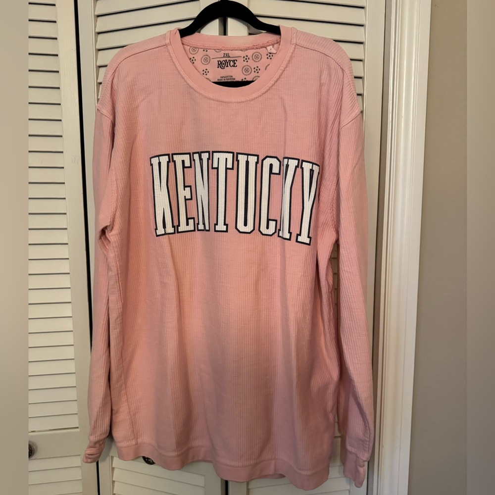 Royce Pink Kentucky Long Sleeve Shirt